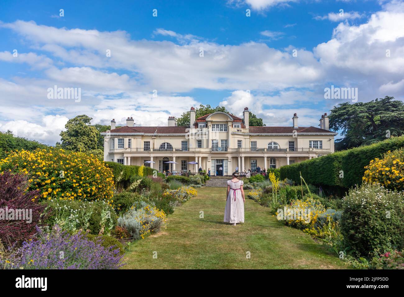 Townhill Park House and Gardens durant l'été 2022, Southampton, Hampshire, Angleterre, Royaume-Uni Banque D'Images