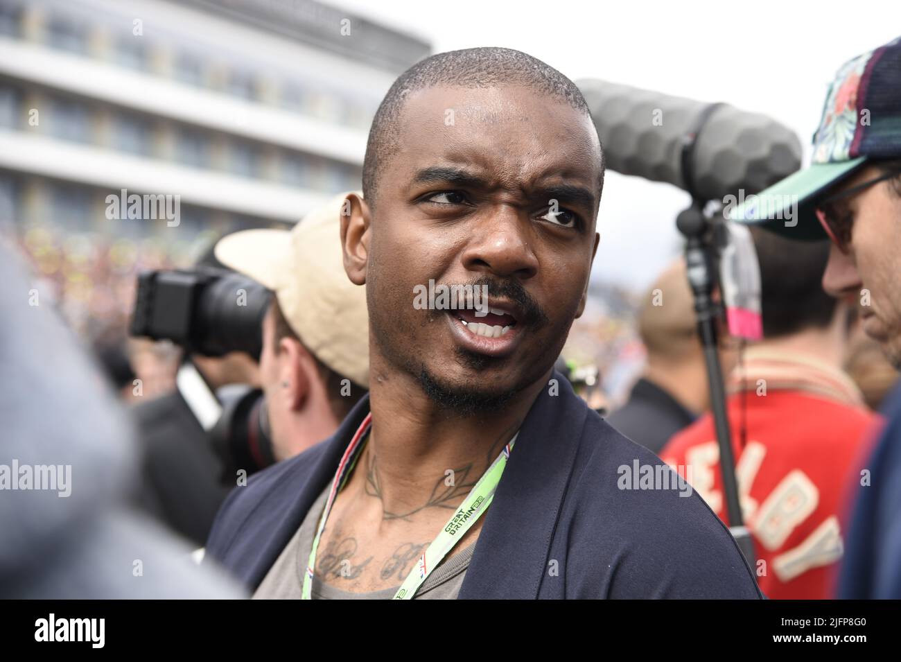 Silverstone, Royaume-Uni. 03rd juillet 2022. SILVERSTONE, Angleterre, 03. JUILLET 2022; crédit: SPP Sport Press photo. /Alamy Live News Banque D'Images
