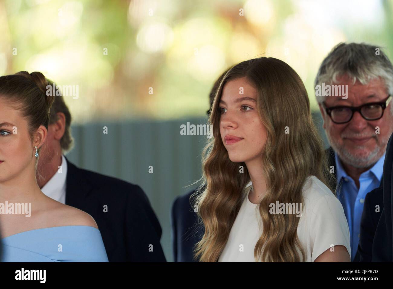 Cornella de Llobregat, Barcelone. Espagne. 20220704, la princesse Sofia assiste à la cérémonie de remise des prix de la princesse de Gérone au Musée de l'eau (Fondation Agbar) sur 4 juillet 2022 à Cornella de Llobregat, Barcelone, Espagne Banque D'Images