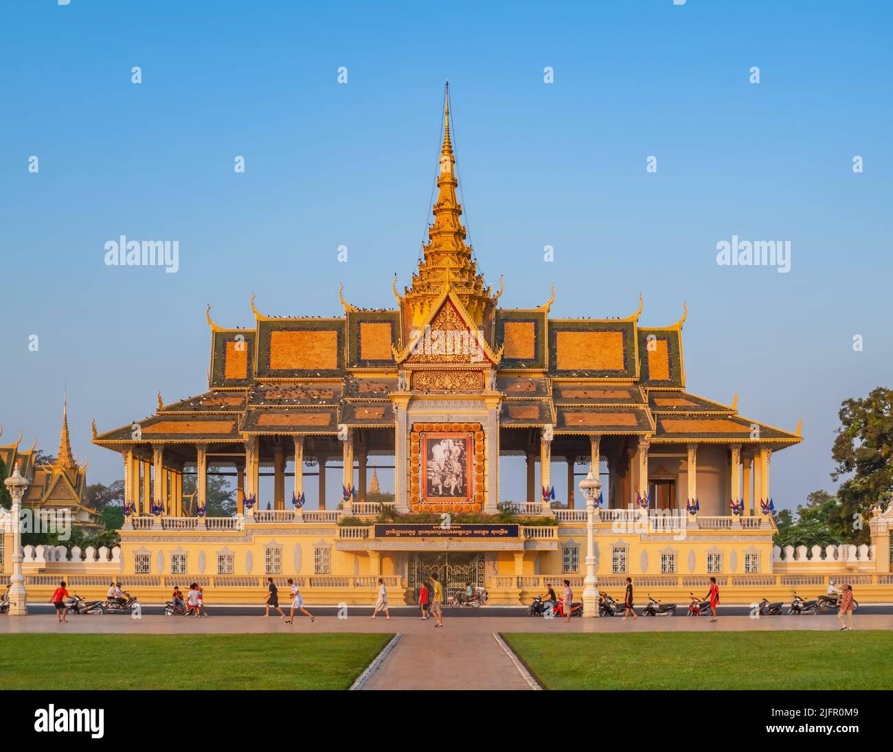 Le pavillon de la Lune, Phnom Penh, Cambodge Banque D'Images