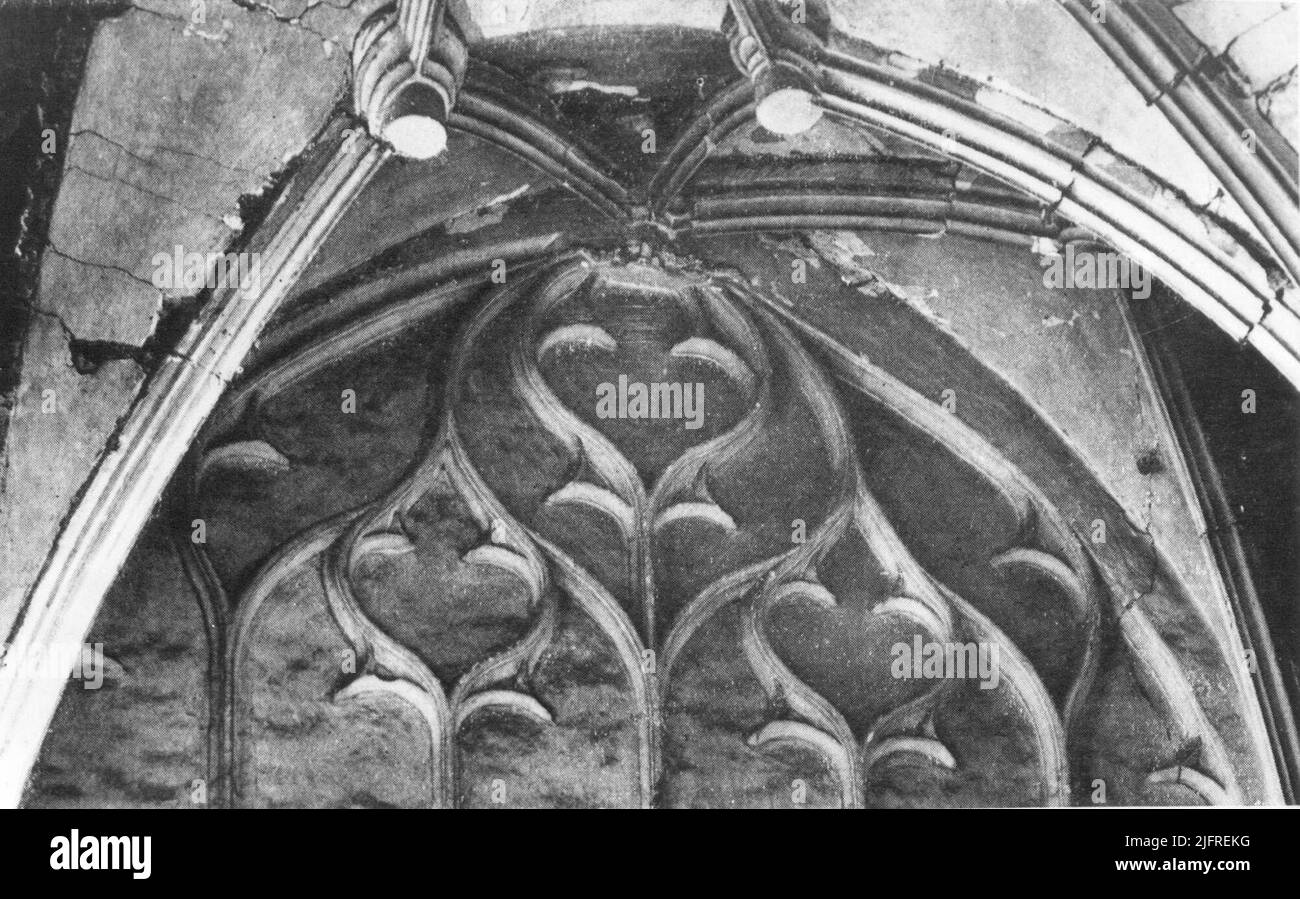 Chambres fortes de restauration St.Stevenskerk Banque D'Images