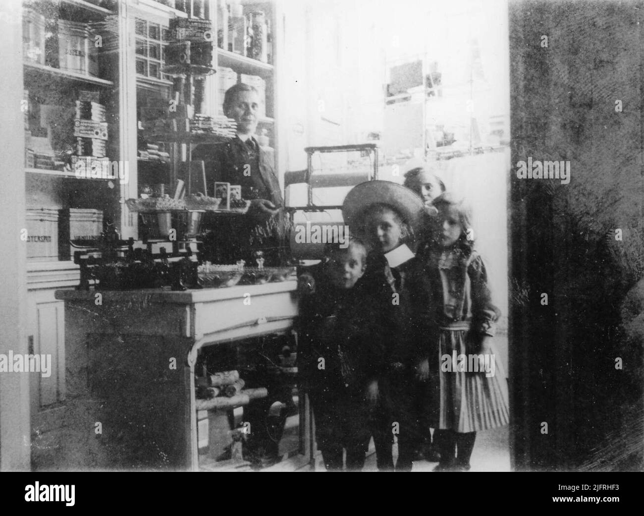 Boulangerie Van Meegen Banque D'Images