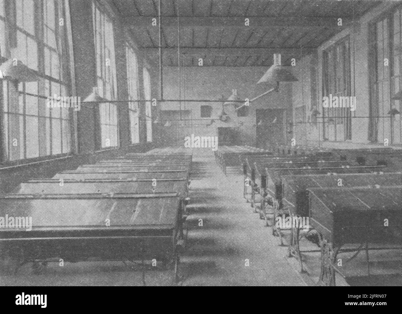 La salle de lecture du Collège Saint-Canisius Banque D'Images