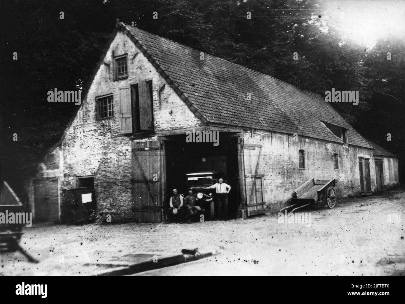 Le délestage du commerce du charbon de P.G. Van Kerkhoff Banque D'Images