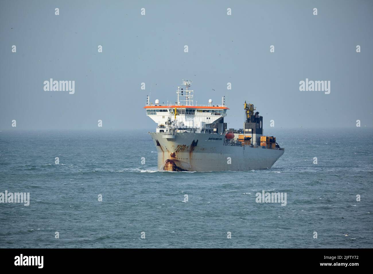 Dragueur de trémie BARTOLOMEU DIAS IMO: 9618991 Banque D'Images