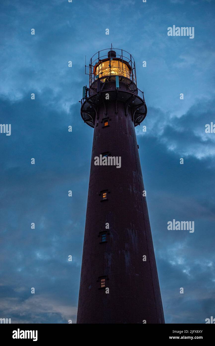 Phare, Andenes, Norvège Banque D'Images