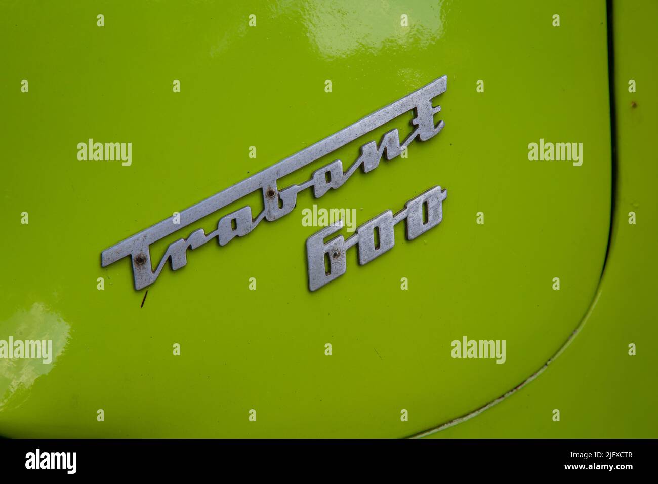 Jaune de Bali Trabant 600 Banque D'Images