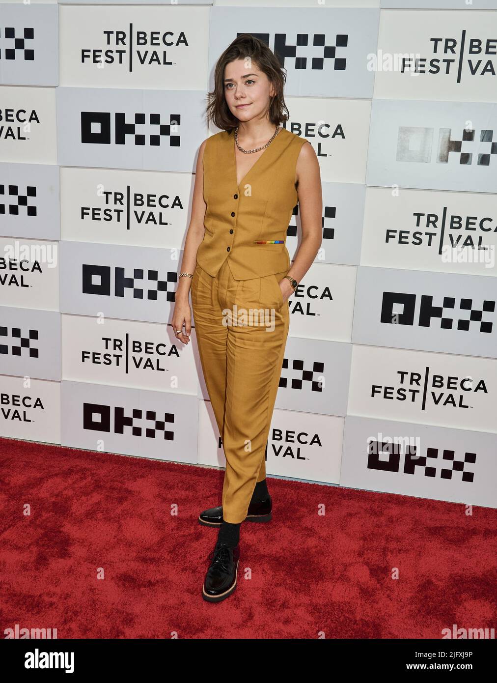 NEW YORK, NY, USA - 16 JUIN 2022 : Molly Brown participe à la création du Tribeca Festival de la « bonne maison » au BMCC Tribeca Performing Arts Centre. Banque D'Images