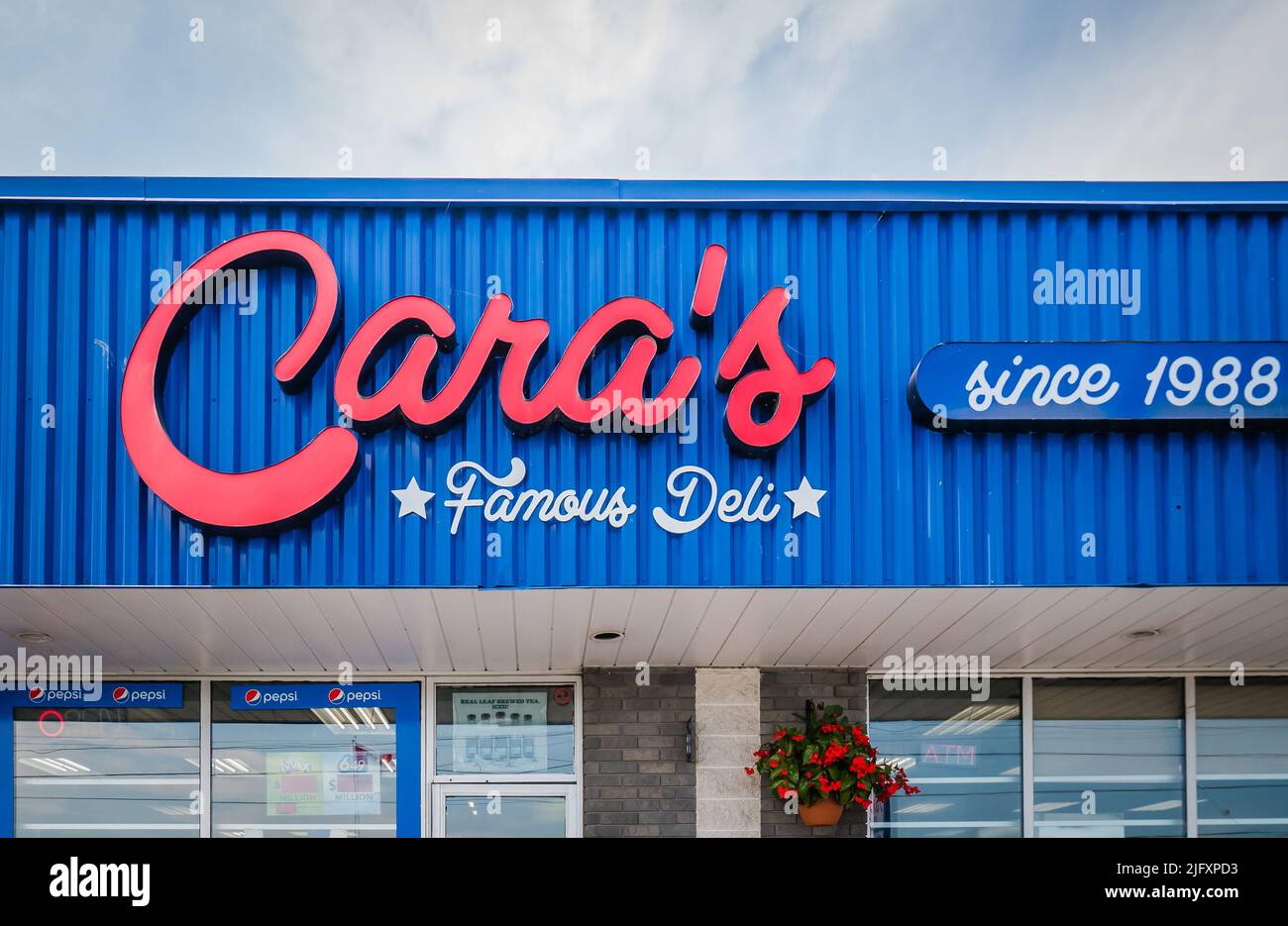 Cara magasin de proximité Sudbury Ontario Canada Banque D'Images