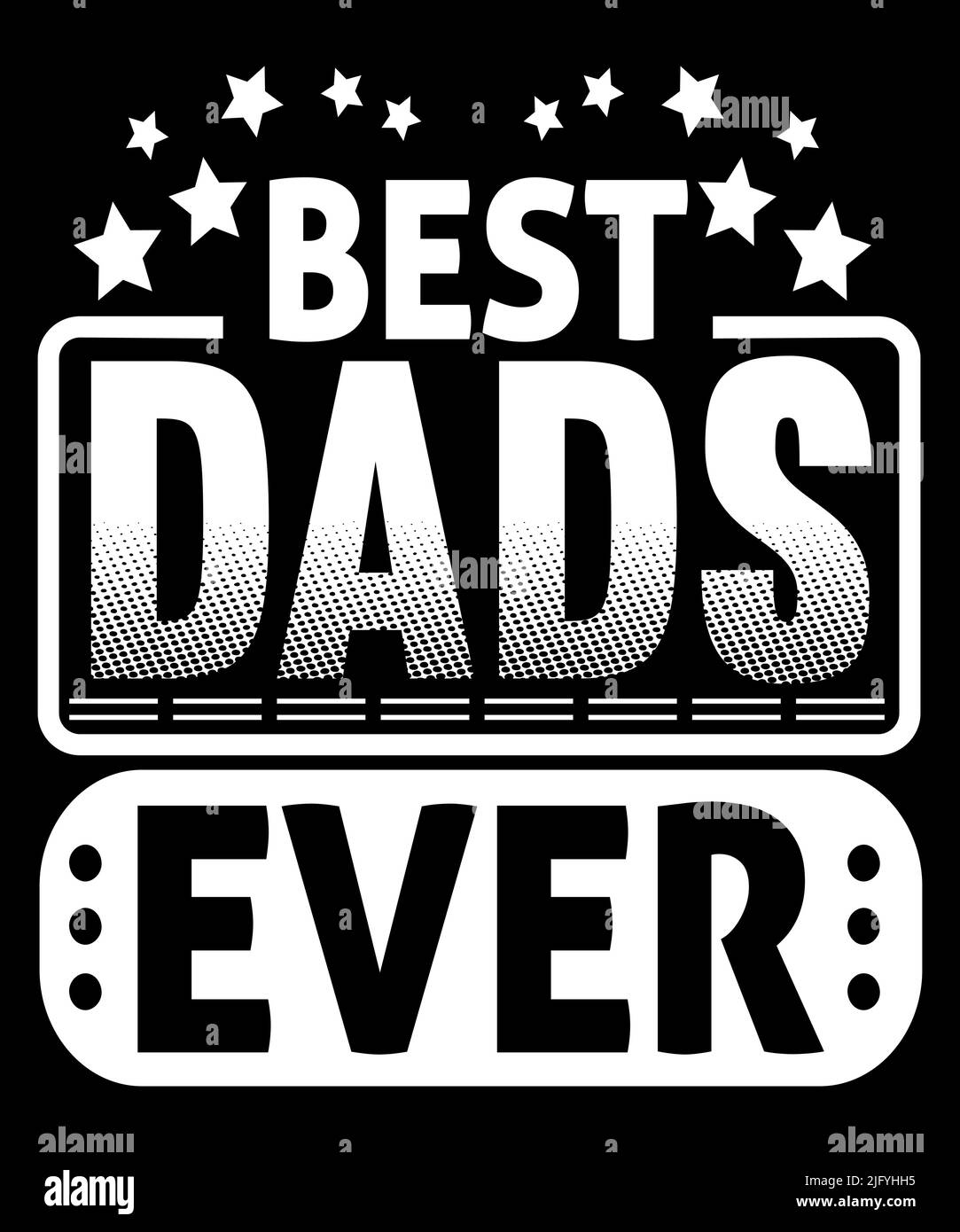 Papa T-shirt Designs, Daddy/Father/Papa T-shirt Design, Father's Day T-shirt Gift for Dad, Custom Dad T-shirt Design Print Template Illustration de Vecteur