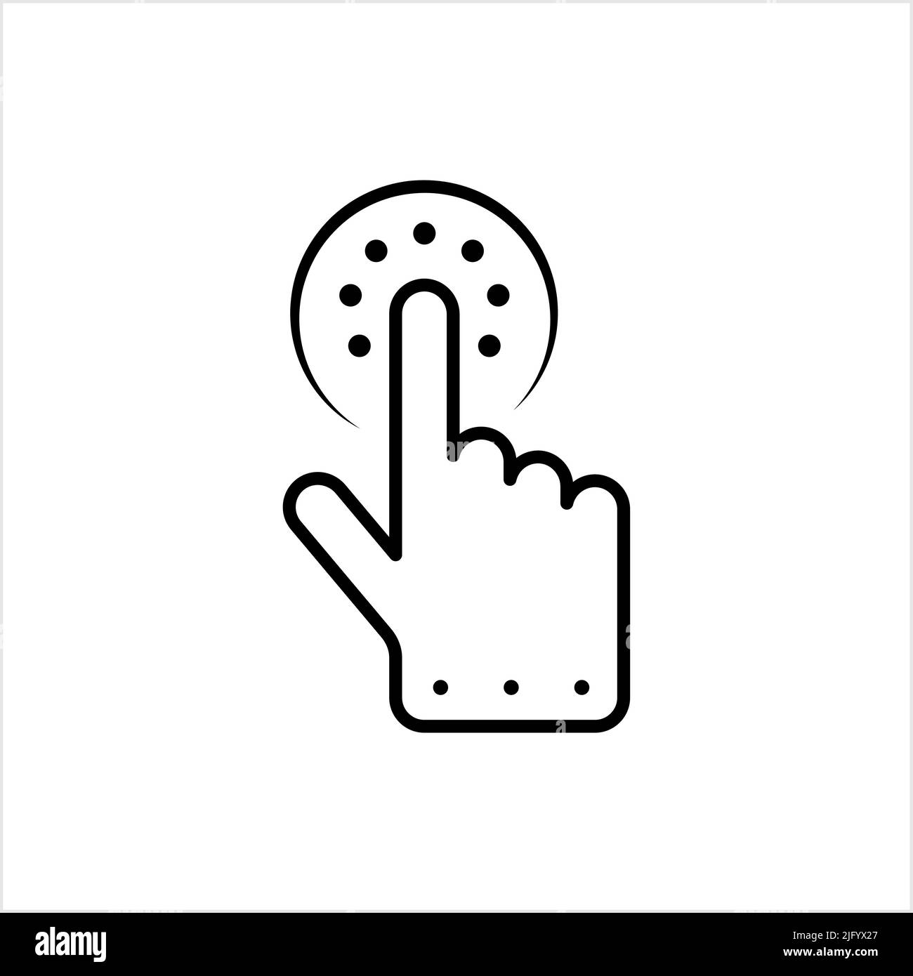 Cliquez ici, cliquez sur cette illustration d'art vectoriel Illustration de Vecteur