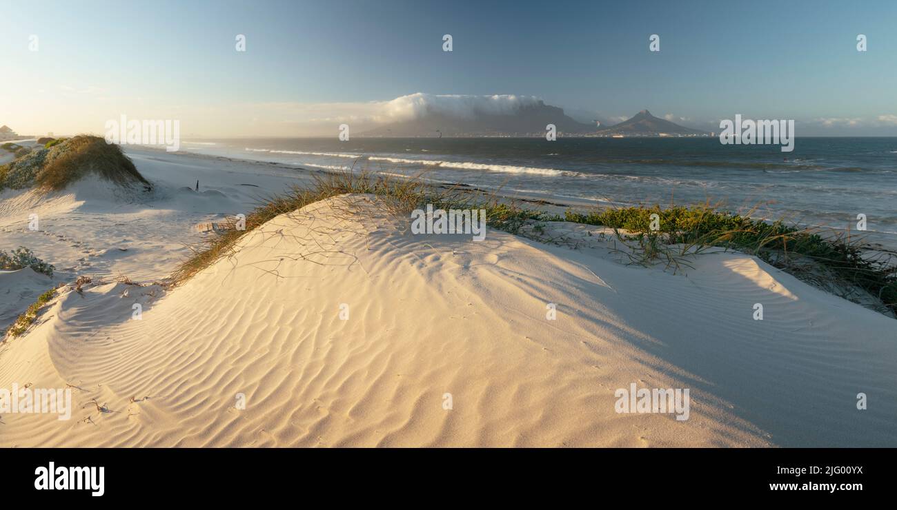 Blouberg Beach, le Cap, le Cap occidental, Afrique du Sud, Afrique Banque D'Images