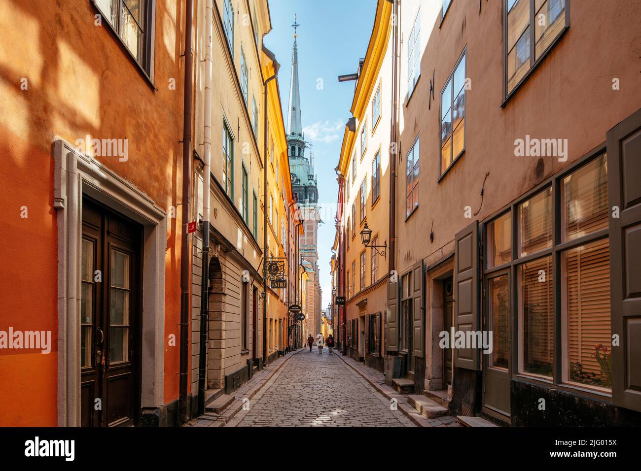 Gamla Stan, Stockholm, Sodermanland et Uppland, Suède, Scandinavie, Europe Banque D'Images