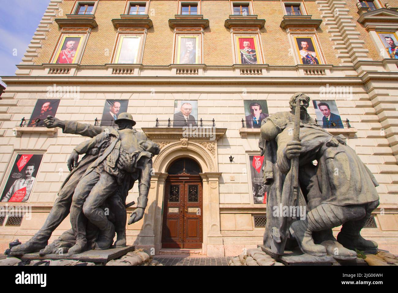 Hongrie, Budapest, Un nouveau monde est né, exposition Banque D'Images