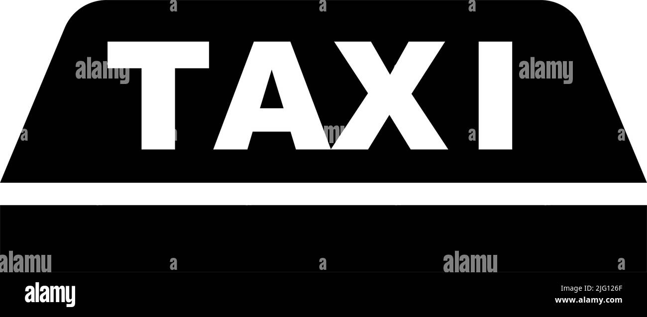 Panneau de toit de la voiture de taxi. Vecteur modifiable. Illustration de Vecteur Panneau de toit de la voiture de taxi. Vecteur modifiable. Illustration de Vecteur
