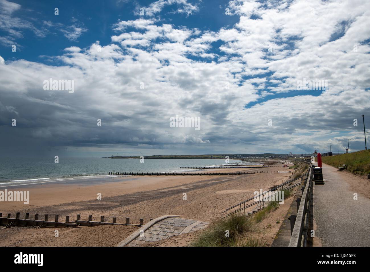 Aberdeen Beach, Aberdeen, Écosse, Royaume-Uni Banque D'Images