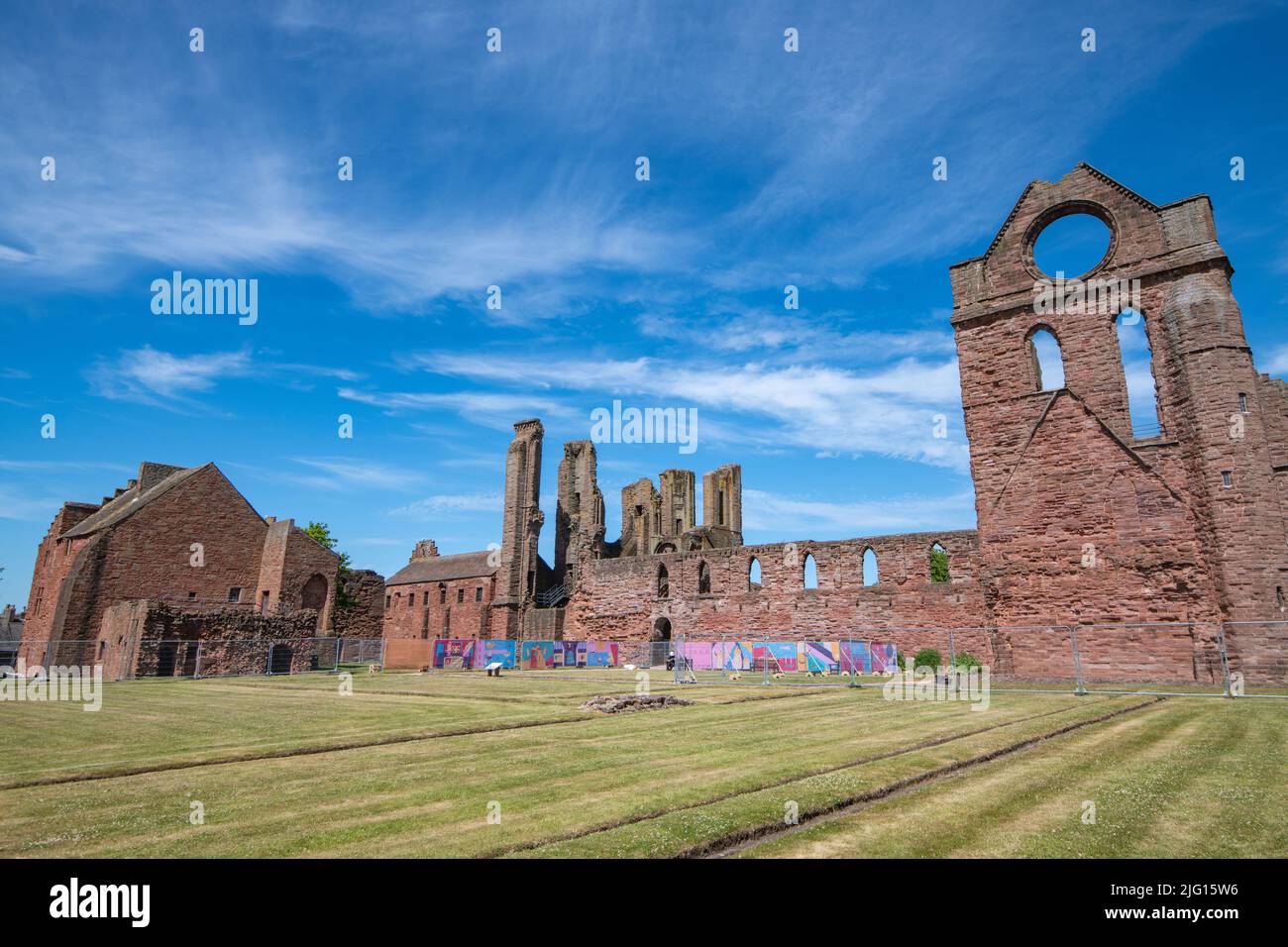 Abbaye d'Arbroath, Arbroath, Angus, Écosse, Royaume-Uni Banque D'Images