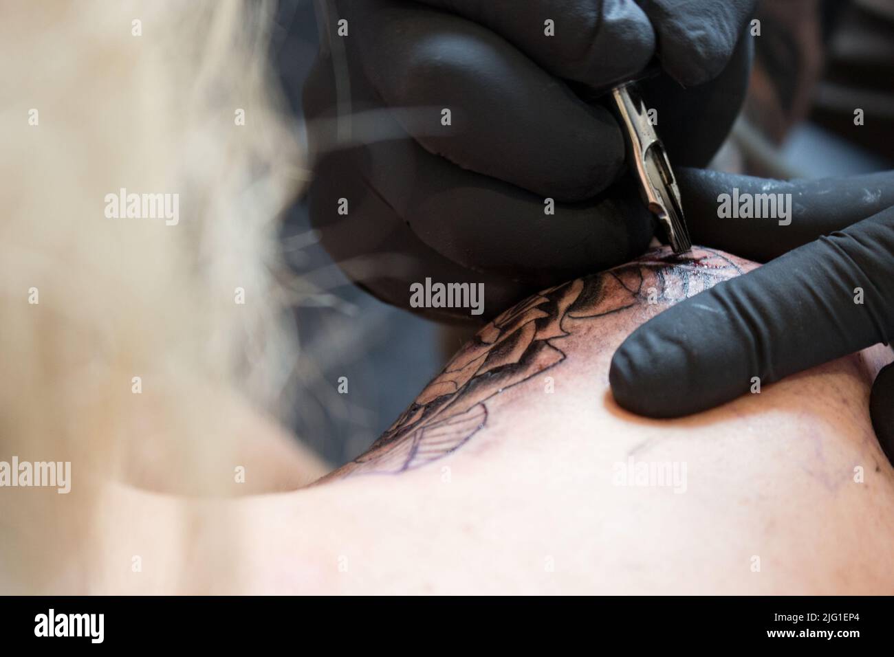 Le tatouage Banque D'Images