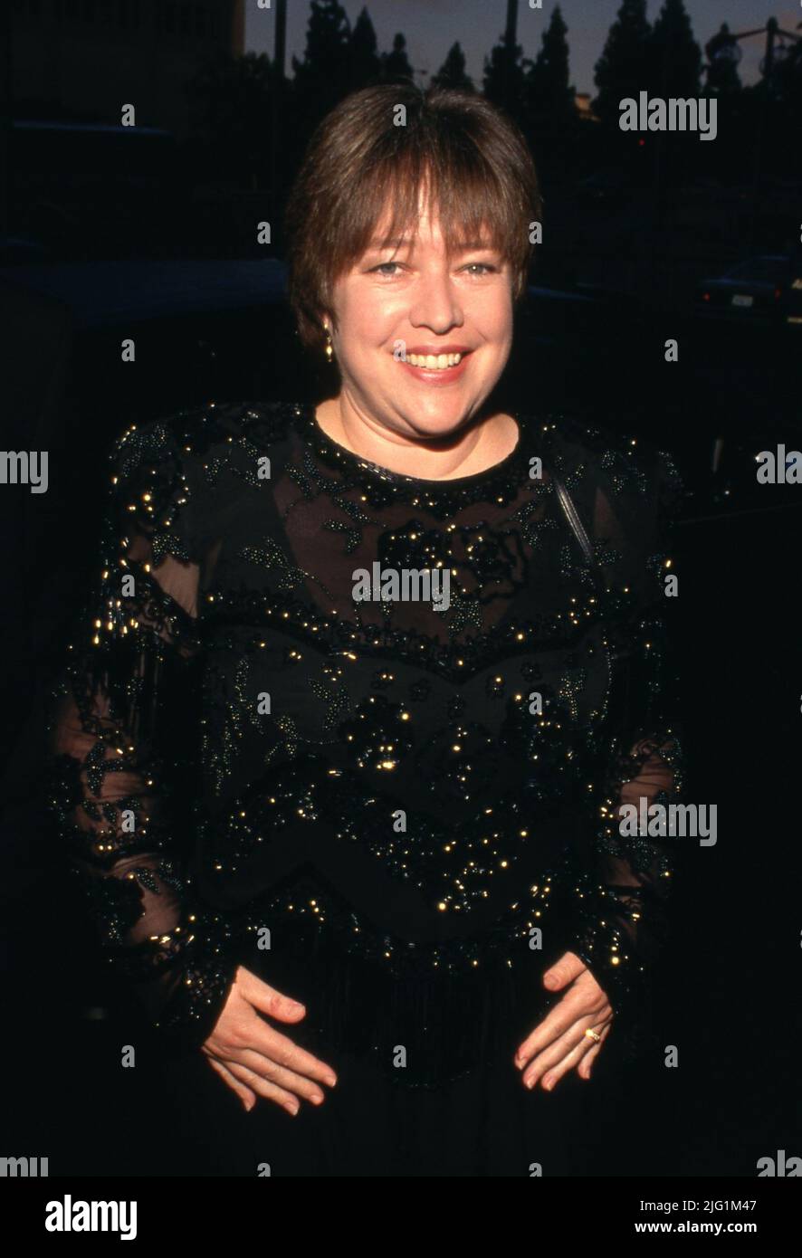 Kathy Bates à la fête en l'honneur de Joe Roth sur 27 juin 1991 à l'hôtel Century Plaza à Century City, Californie. Crédit: Ralph Dominguez/MediaPunch Banque D'Images