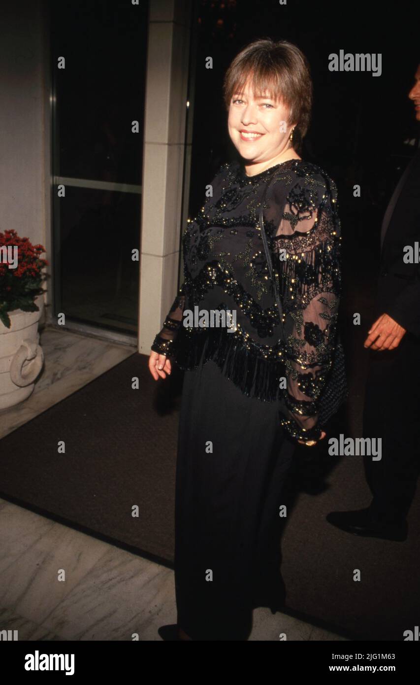 Kathy Bates à la fête en l'honneur de Joe Roth sur 27 juin 1991 à l'hôtel Century Plaza à Century City, Californie. Crédit: Ralph Dominguez/MediaPunch Banque D'Images