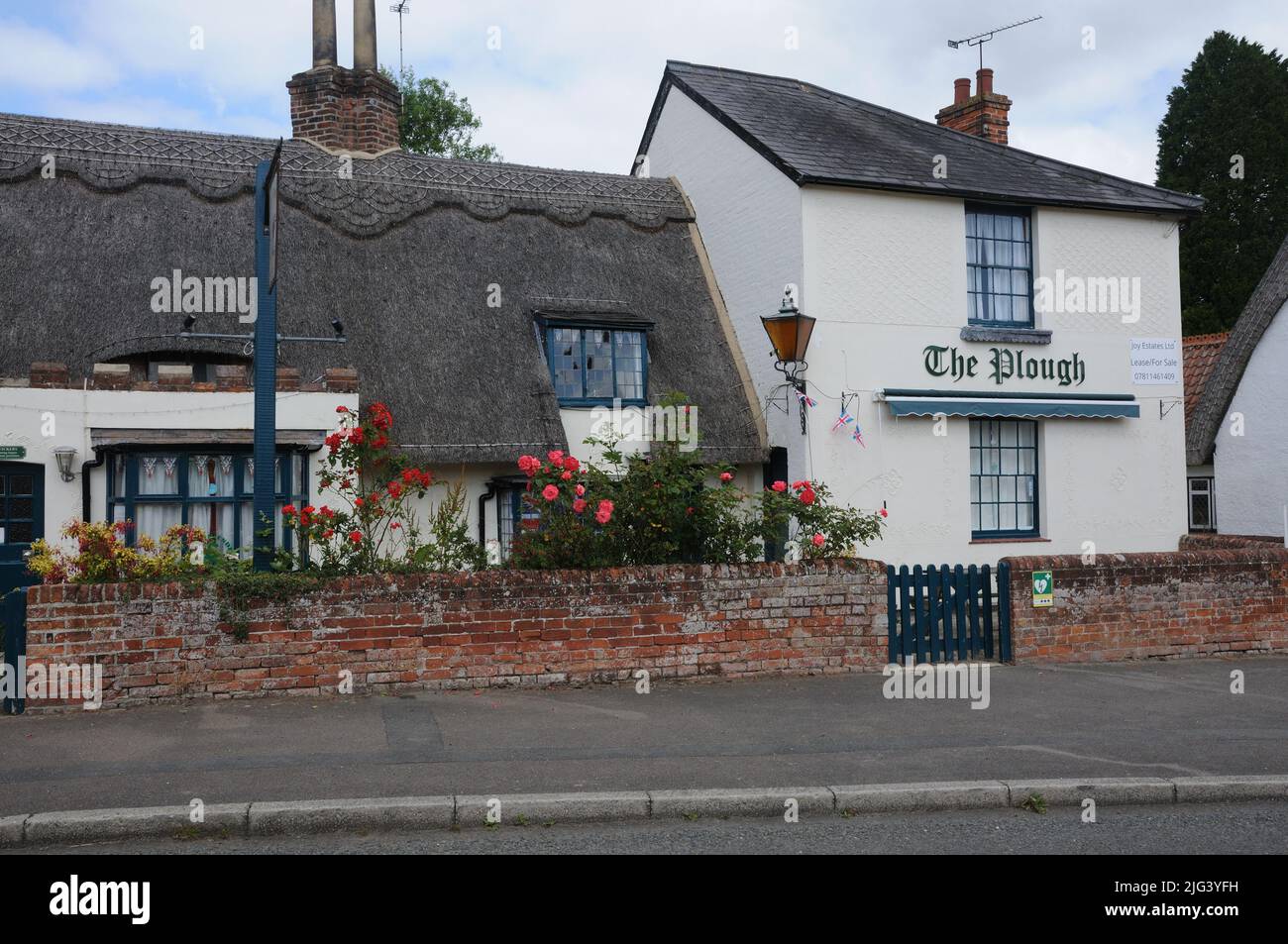 The Plough inn, Birdbook, Essex Banque D'Images