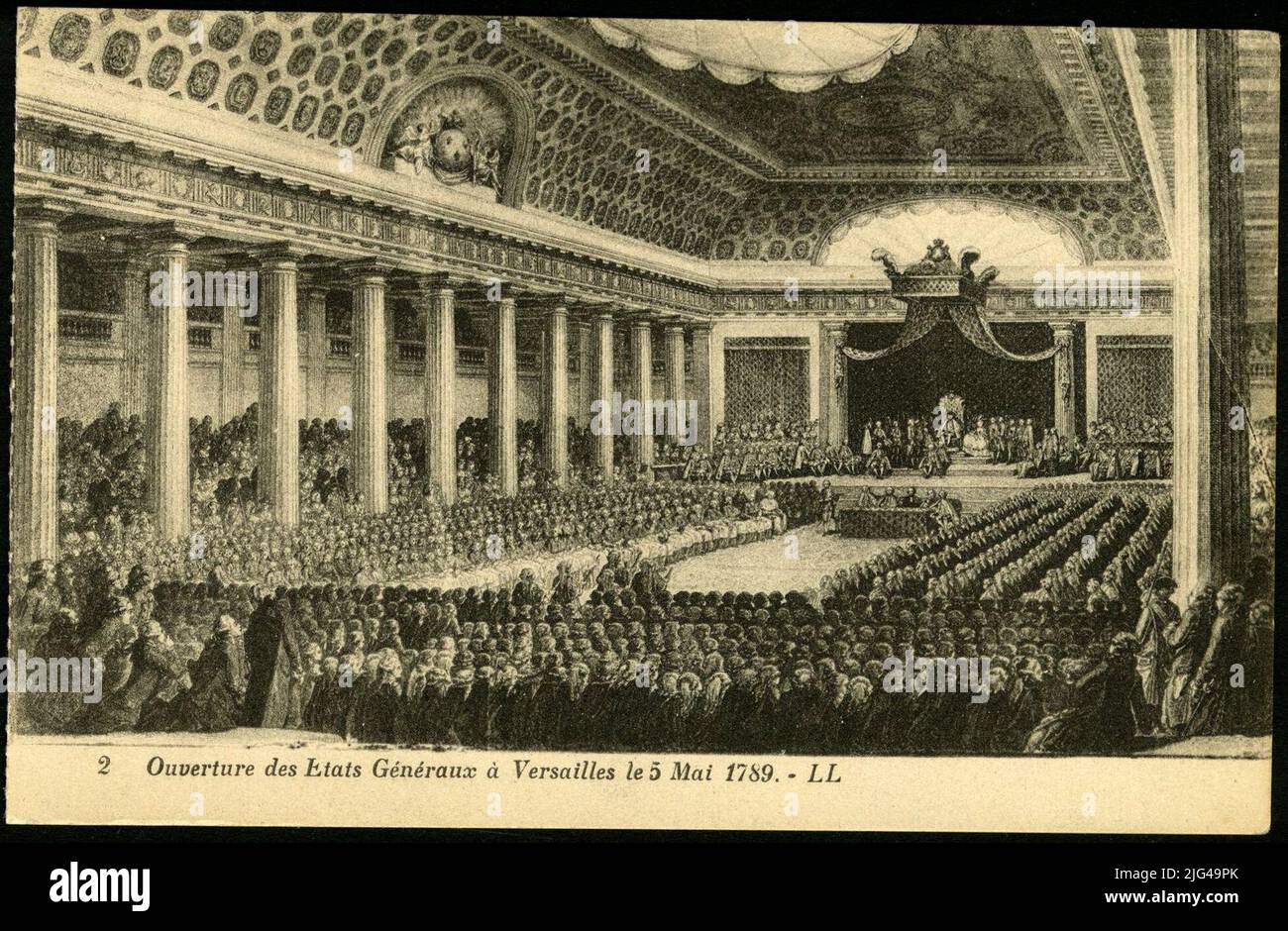 2 ouverture des États généraux à Versailles sur 5 mai 1789. Classement