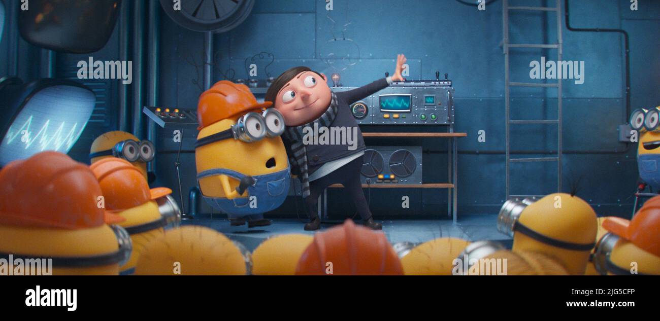 LES MINIONS LA MONTÉE DU GRU, (alias LES MINIONS 2 LA MONTÉE DU GRU