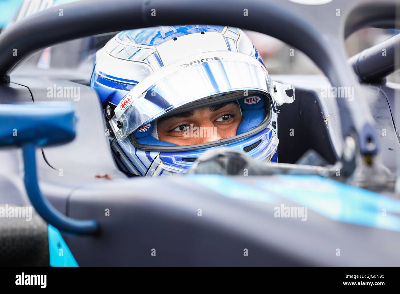 Spielberg, Autriche. 08th juillet 2022. NISSANY Roy (isr), DAMS, Dallara F2, portrait lors de la ronde 8th du Championnat de Formule 2 de la FIA 2022, sur l'anneau de taureau rouge, de 8 juillet à 10, 2022 à Spielberg, Autriche - photo Antonin Vincent/DPPI crédit: DPPI Media/Alay Live News Banque D'Images