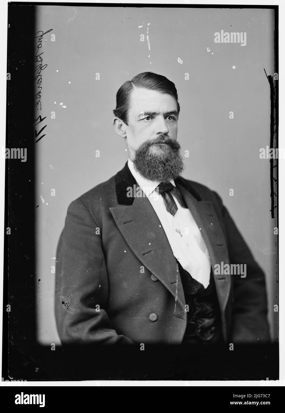 John Bullock, de Mo (général de l'Armée confédérée), entre 1870 et 1880. [Soldat et politicien]. Banque D'Images