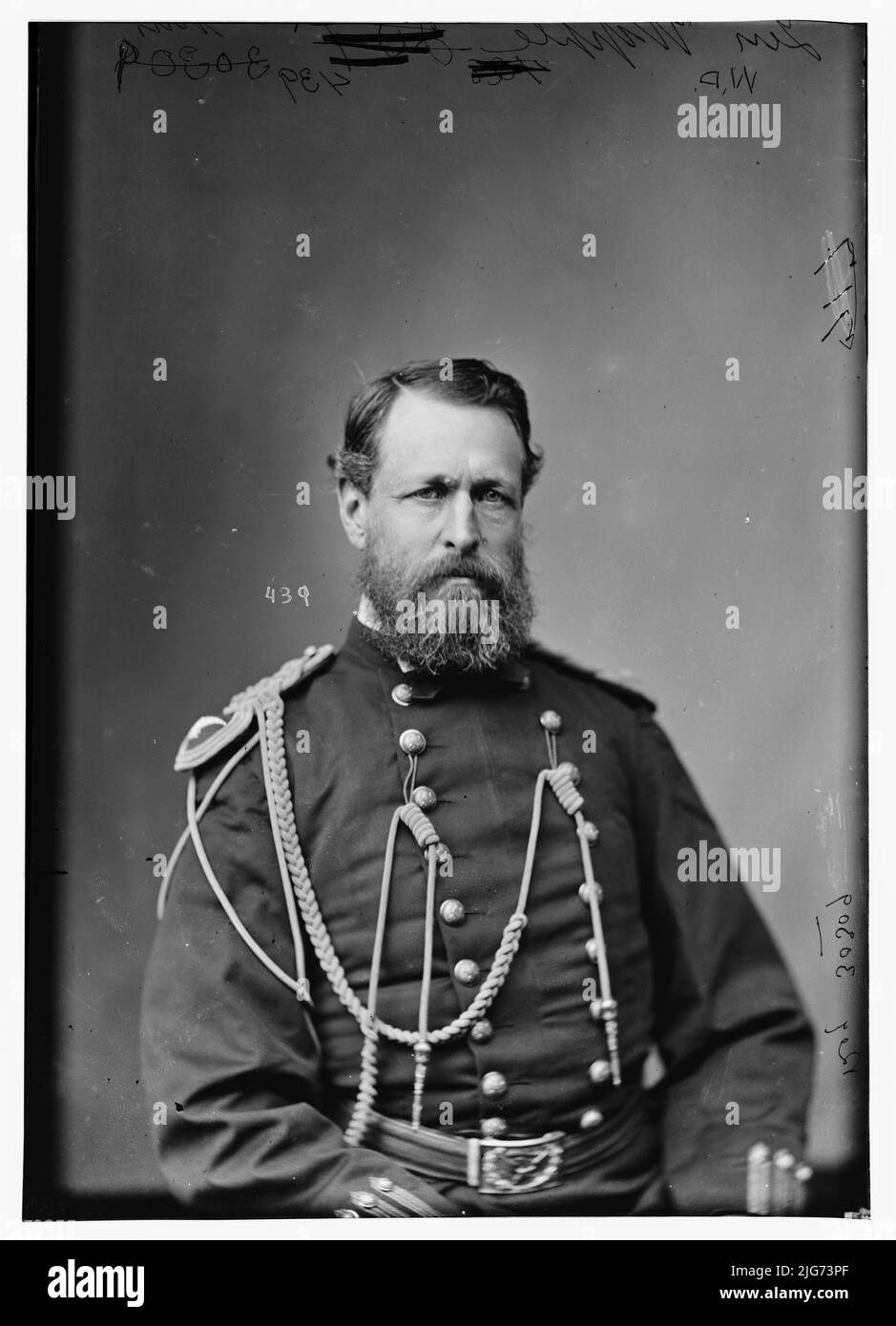 Whipple, général Wm. D. États-Unis, photo c 1875, entre 1870 et 1880. [Major général dans l'Armée de l'Union]. Banque D'Images