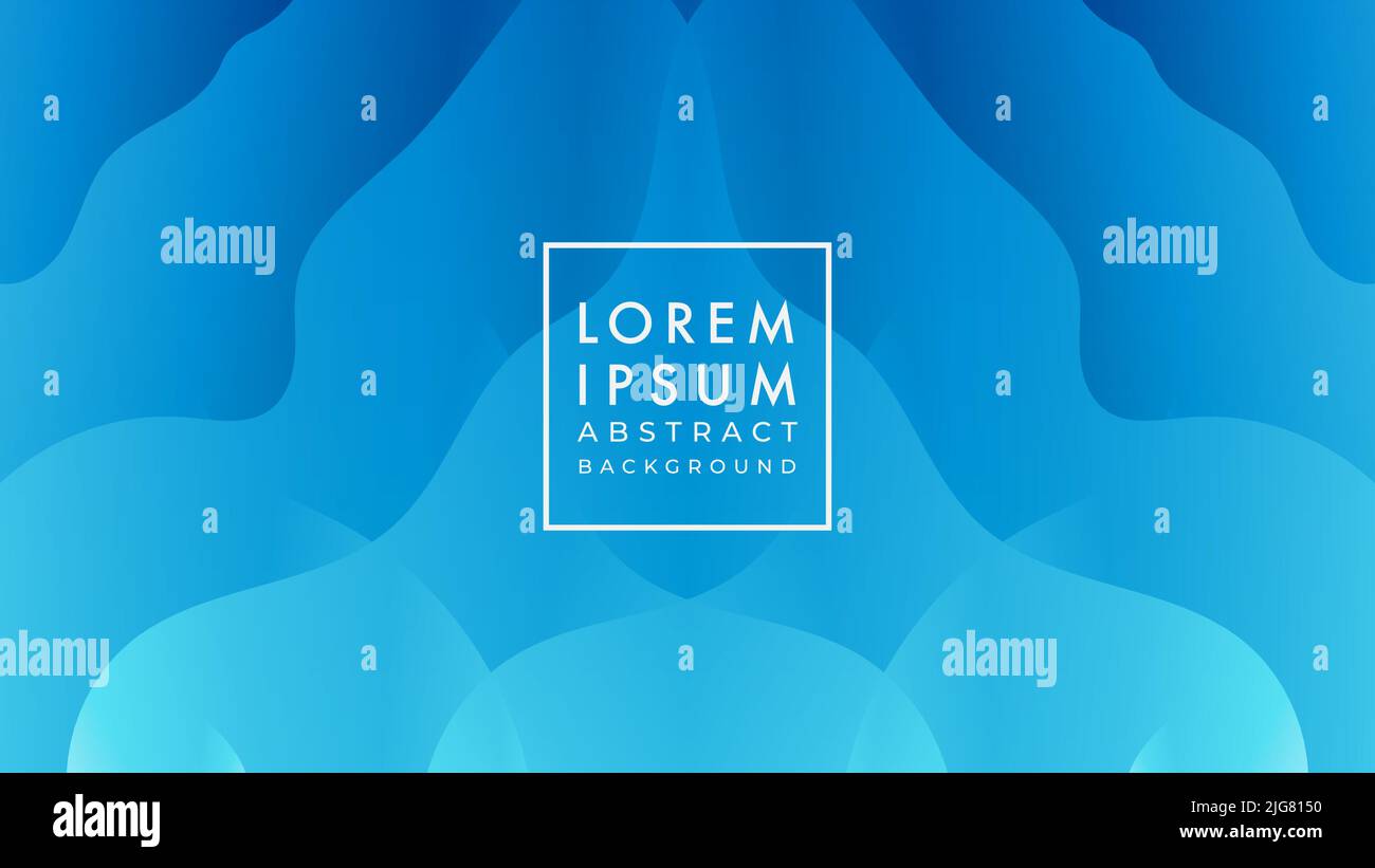 Superbe Stupa bleu transparent. Mystérieux Abstract Fluid Wave conception d'arrière-plan. Illustration de Vecteur