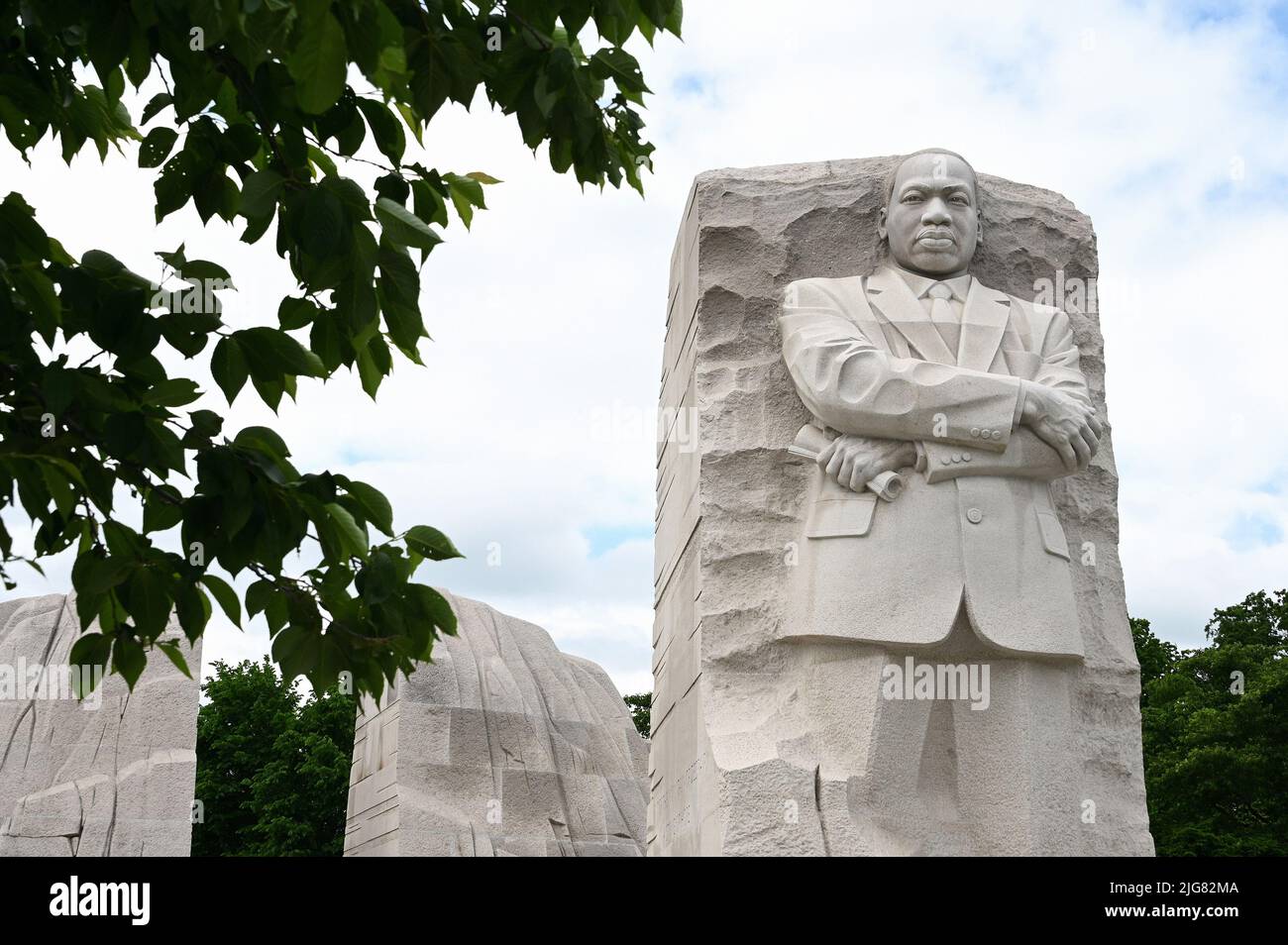 Martin Luther King Memorial sur le National Mall ; Washington, D.C. Banque D'Images