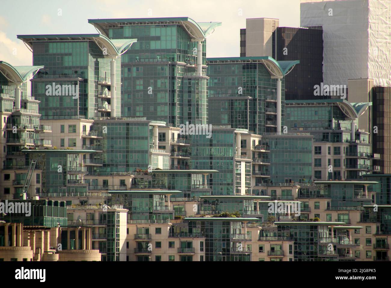 L'architecture moderne de Londres Banque D'Images