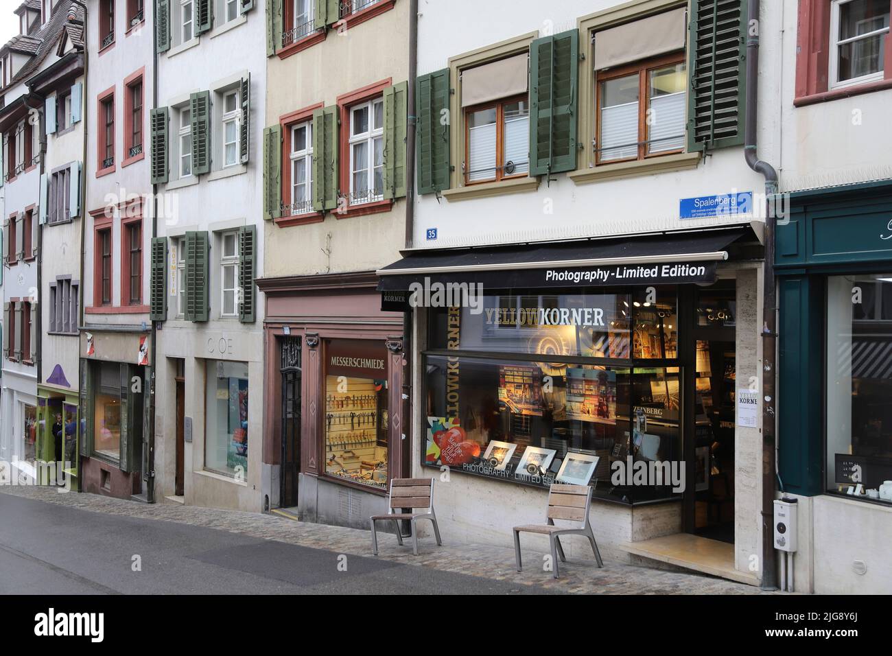 Suisse, Bâle, impressions Banque D'Images