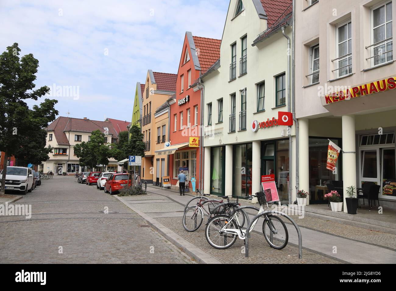 Allemagne, Brandebourg, Lübben, Spreewald Banque D'Images