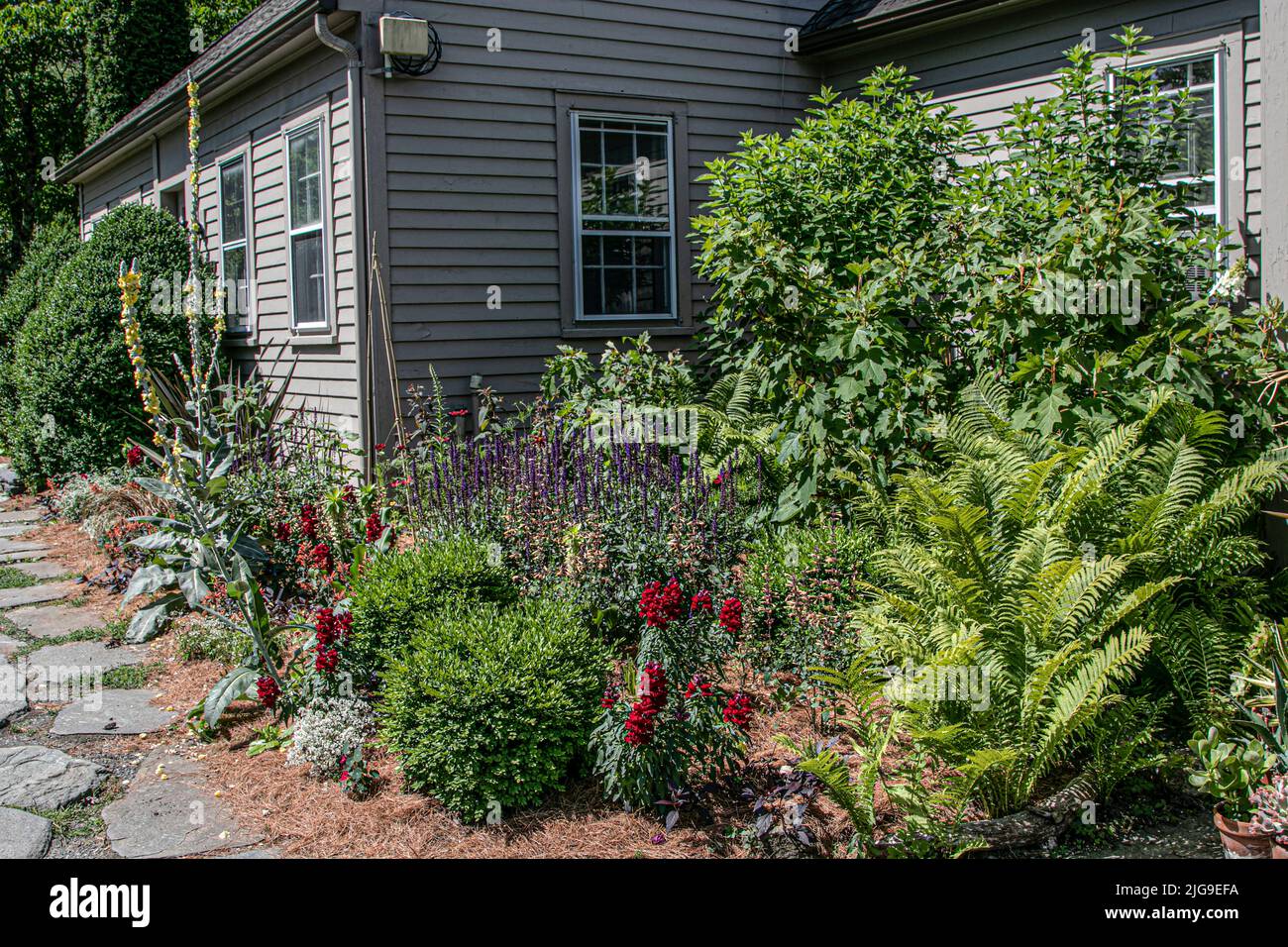 Berkshire Botanical Garden, Stockbridge Massachusetts, un jardin agricole éducatif pour les enfants et les adultes. ÉTATS-UNIS Banque D'Images