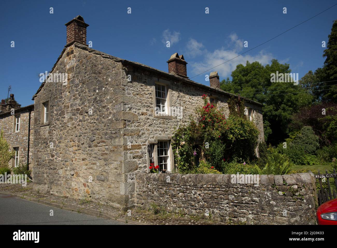 Kirkby Malham Craven Yorkshire Dales Angleterre Banque D'Images