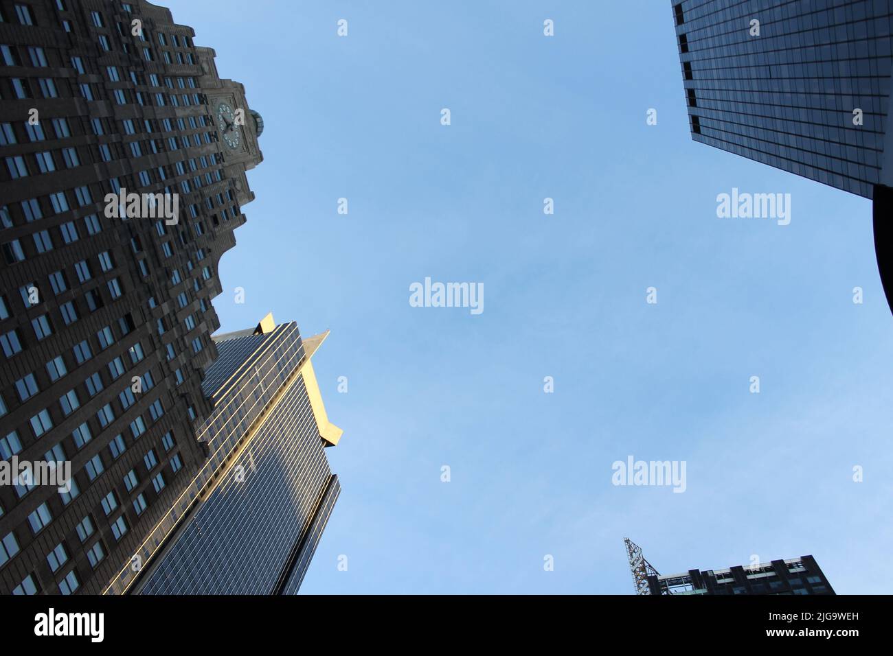 Bâtiments de New York, États-Unis Banque D'Images