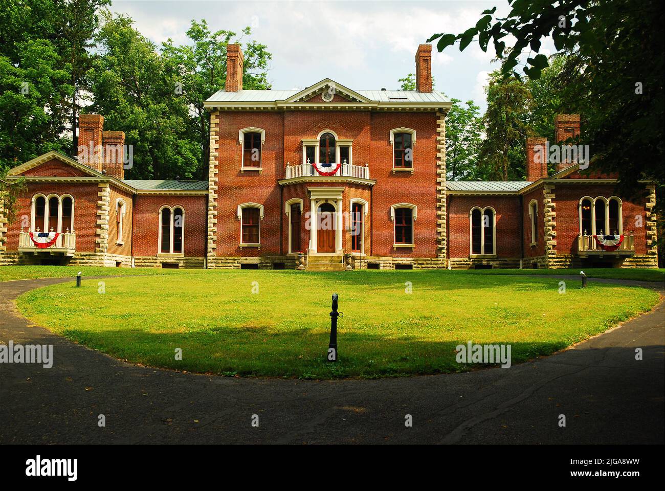 La propriété Ashland, ancienne résidence du sénateur américain Henry Clay, se trouve à l'extérieur de Lexington Kentucky Banque D'Images