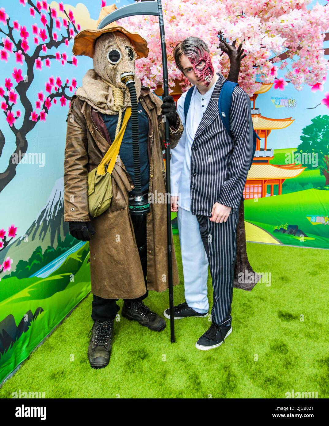 Londres Royaume-Uni 09 juillet 2022 les joueurs de COS sont descendus à Londres Olympia pour London film & Comic con, qui a apporté quelques stars préférées de la télévision, du film et de la bande dessinée, se tenant le vendredi 8th, samedi 9th et dimanche le 10th juillet 2022. Paul Quezada-Neiman/Alamy Live News Banque D'Images