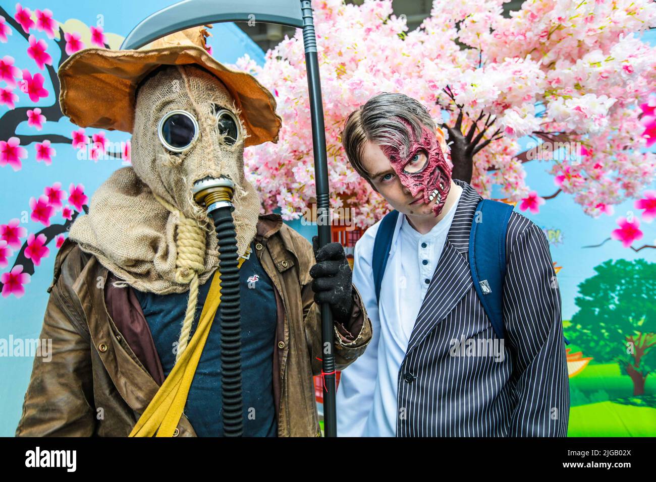 Londres Royaume-Uni 09 juillet 2022 les joueurs de COS sont descendus à Londres Olympia pour London film & Comic con, qui a apporté quelques stars préférées de la télévision, du film et de la bande dessinée, se tenant le vendredi 8th, samedi 9th et dimanche le 10th juillet 2022. Paul Quezada-Neiman/Alamy Live News Banque D'Images