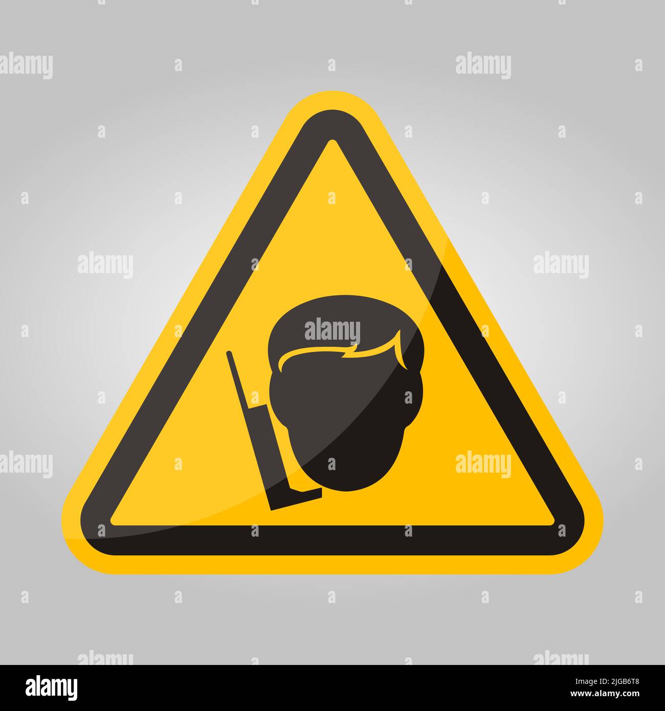 Marche n'utilisez pas le symbole téléphone portable Illustration de Vecteur