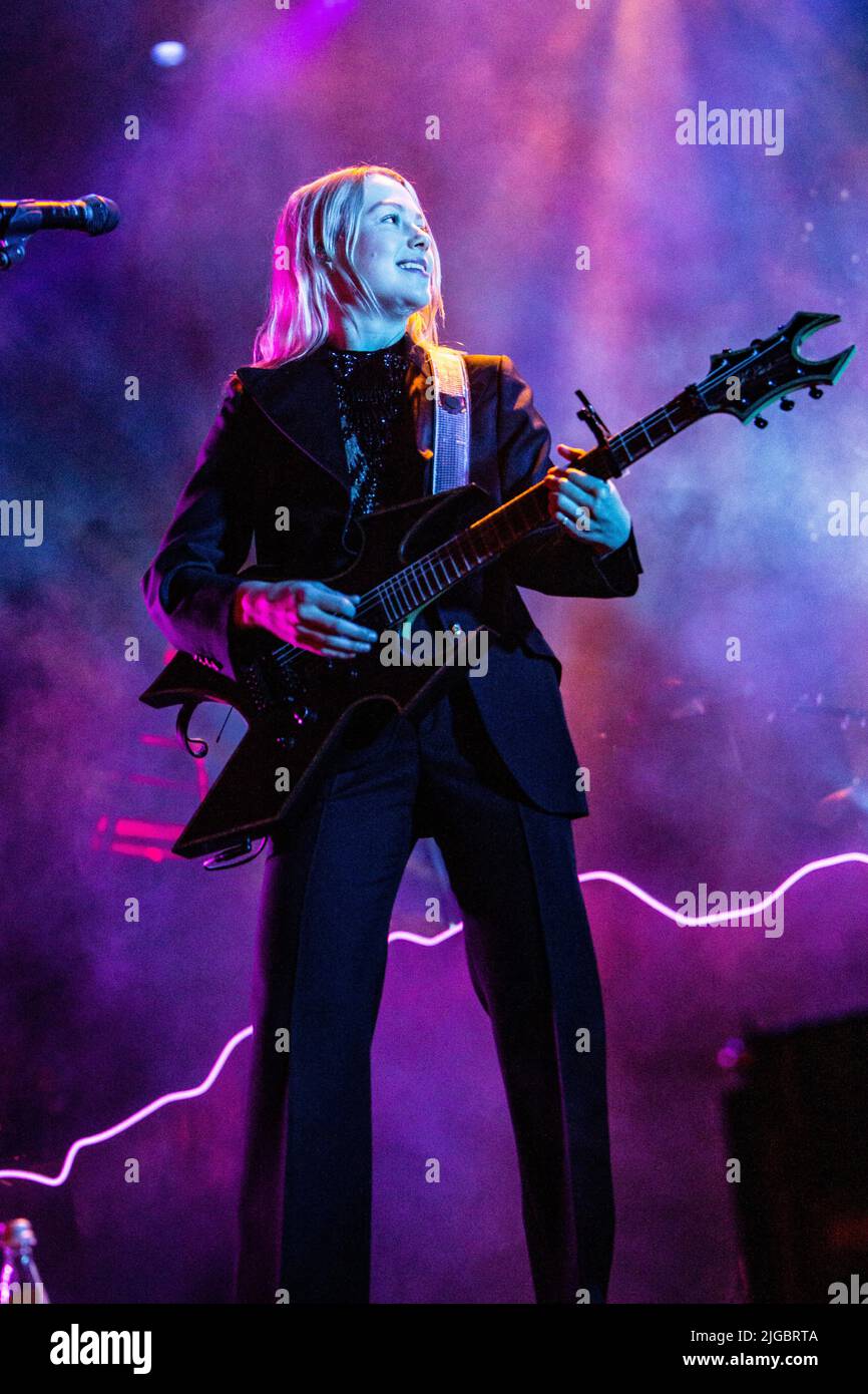 Milan Italie 05 juillet 2022. L'auteur-compositeur américain PHOEBE BRIDGERS se produit sur scène à Carroponte. Banque D'Images