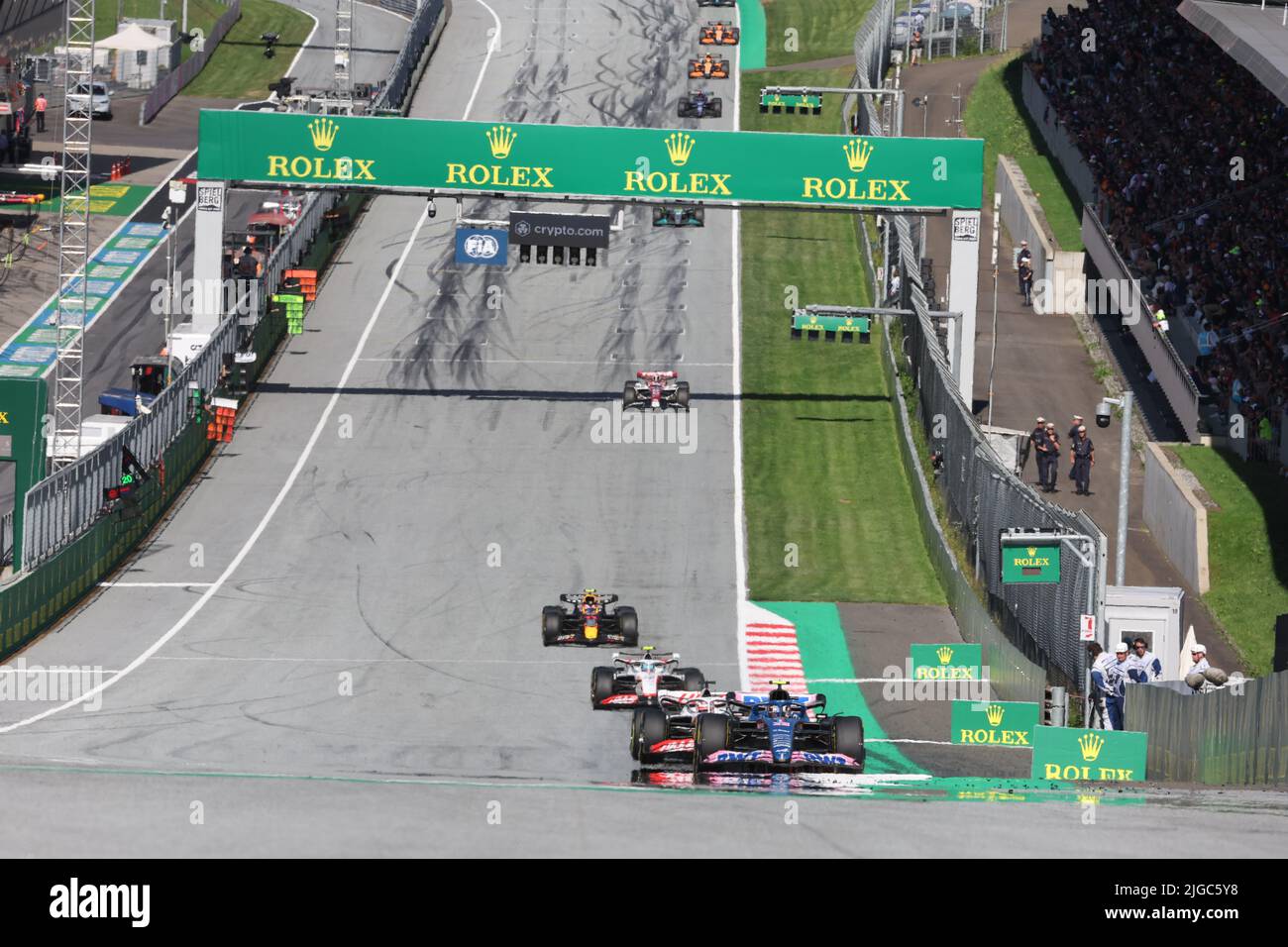 Esteban Ocon(FRA) Alpine A522 Banque D'Images