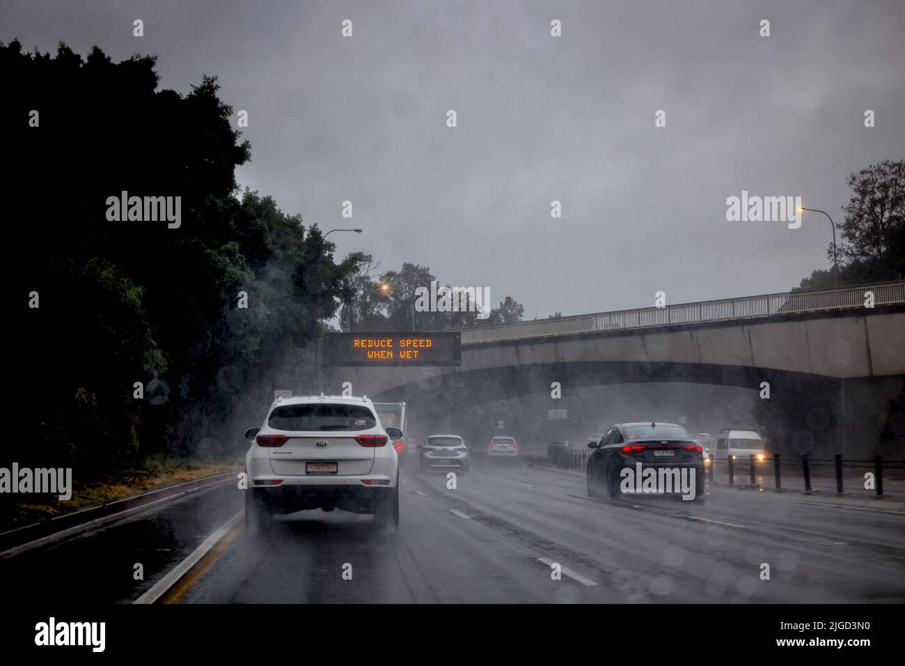 Flux de trafic Banque D'Images