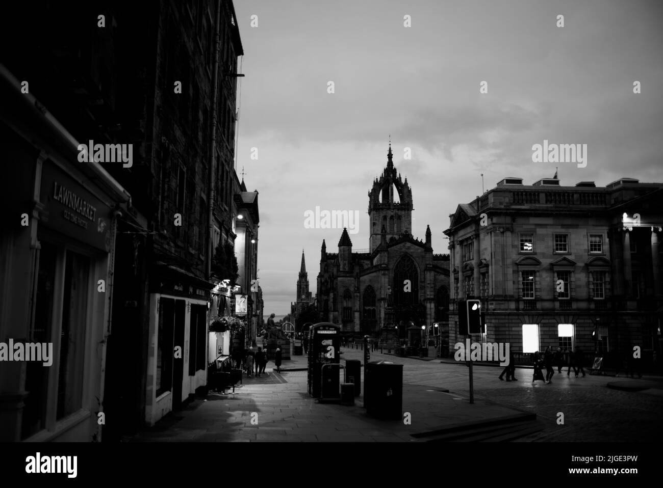Cathédrale Saint-Giles, Édimbourg, Écosse Banque D'Images