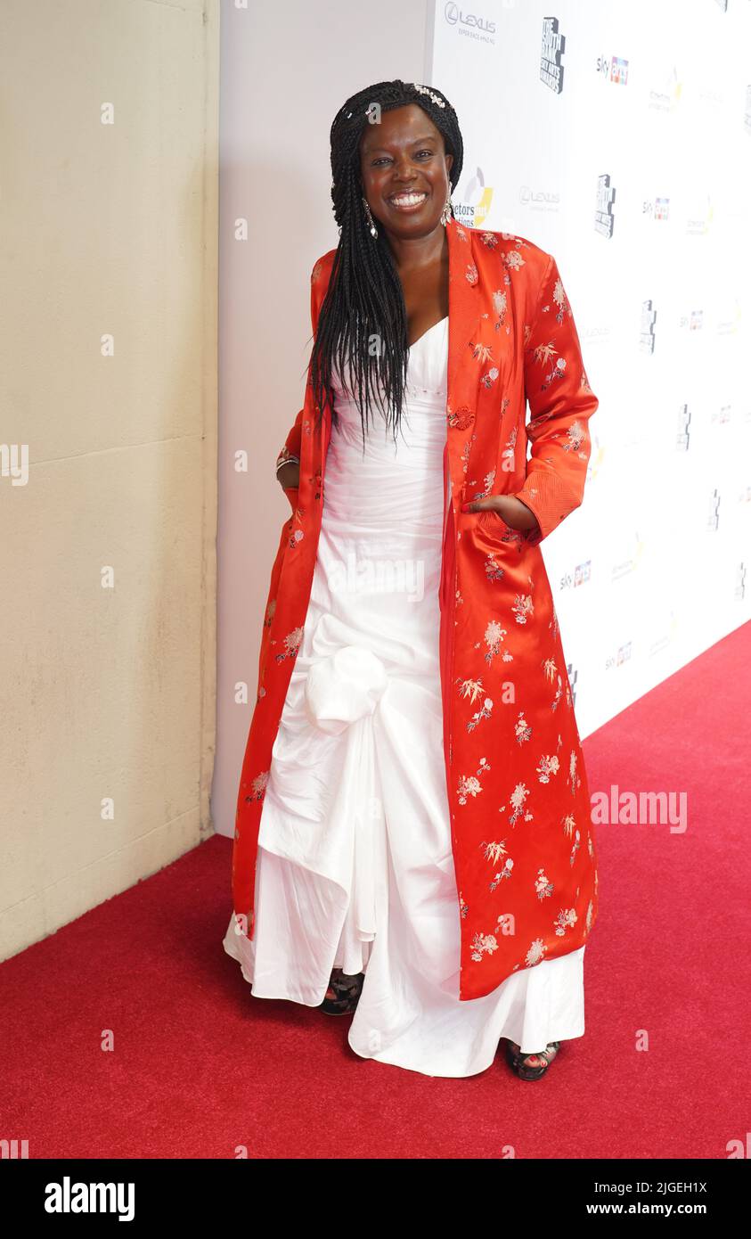 Nadine Benjamin arrive pour les South Bank Sky Arts Awards au Savoy de Londres. Date de la photo: Dimanche 10 juillet 2022. Banque D'Images