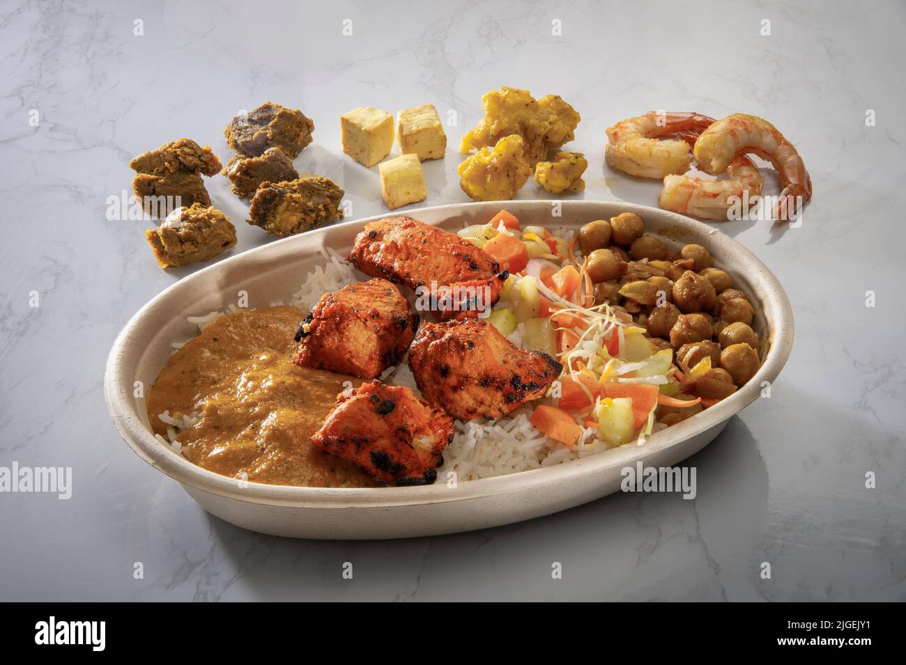 Cuisine indienne Banque D'Images