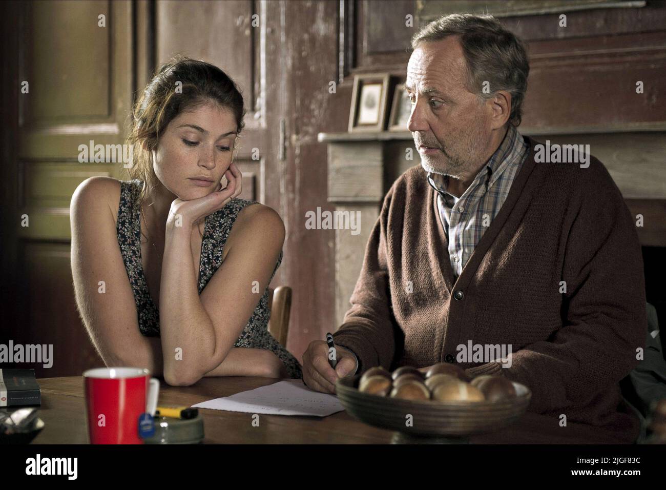 GEMMA ARTERTON, FABRICE LUCHINI, GEMMA BOVERY, 2014 Banque D'Images