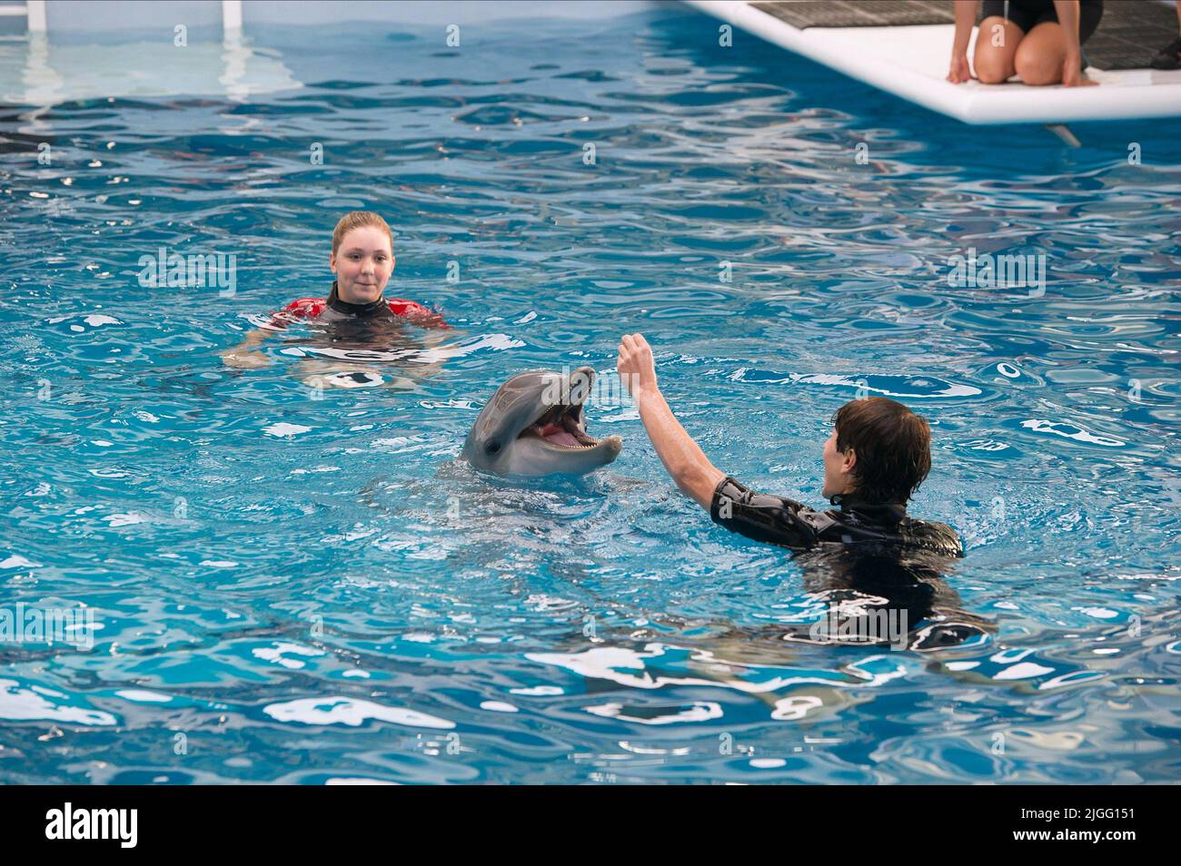 ZUEHLSDORFF,PARI, DOLPHIN TALE 2, 2014 Banque D'Images